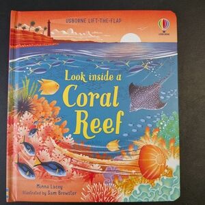Usborne Look Inside a Coral Reef Book